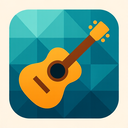 icon_communication_guitar_geometric icon preview