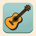 icon_communication_guitar_iconic icon preview
