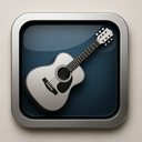 icon_communication_guitar_metallic icon preview