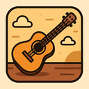 icon_communication_guitar_retro icon preview