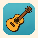 icon_communication_guitar_rounded icon preview