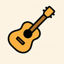 icon_communication_guitar_sharp_edges icon preview
