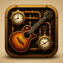icon_communication_guitar_steampunk icon preview