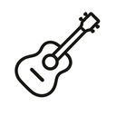 icon_communication_guitar_transparent icon preview