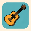 icon_communication_guitar_vector icon preview