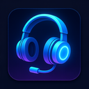 icon_communication_headphones_futuristic icon preview