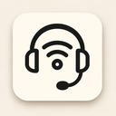 icon_communication_headphones_minimalist icon preview