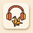 icon_communication_headphones_origami icon preview
