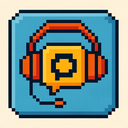 icon_communication_headphones_pixel_art icon preview