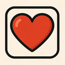 icon_communication_heart_bold icon preview
