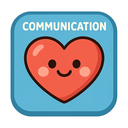 icon_communication_heart_cartoon icon preview