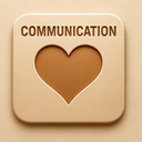 icon_communication_heart_embossed icon preview
