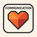 icon_communication_heart_geometric icon preview