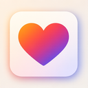 icon_communication_heart_gradient icon preview