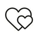 icon_communication_heart_minimal_outline icon preview