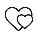 icon_communication_heart_outline icon preview
