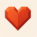 icon_communication_heart_sharp_edges icon preview