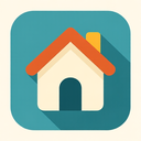 icon_communication_house_flat_design icon preview