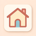 icon_communication_house_flat_pastel icon preview