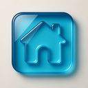 icon_communication_house_glassy icon preview