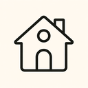 icon_communication_house_line_art icon preview