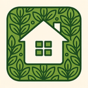 icon_communication_house_organic_pattern icon preview