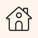 icon_communication_house_outline icon preview