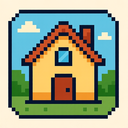 icon_communication_house_pixel_art icon preview