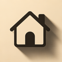 icon_communication_house_shadow_effect icon preview