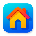 icon_communication_house_vibrant_colors icon preview
