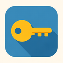 icon_communication_key_flat_design icon preview