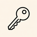 icon_communication_key_line_art icon preview