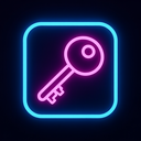icon_communication_key_neon icon preview