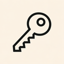 icon_communication_key_sharp_edges icon preview