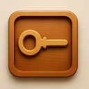 icon_communication_key_wooden icon preview