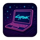 icon_communication_laptop_cyberpunk icon preview