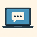 icon_communication_laptop_flat_design icon preview