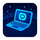 icon_communication_laptop_futuristic icon preview