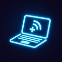 icon_communication_laptop_glow_effect icon preview