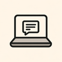 icon_communication_laptop_iconic icon preview