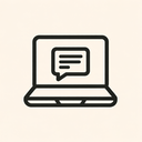 icon_communication_laptop_minimalist icon preview
