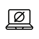icon_communication_laptop_monochrome icon preview
