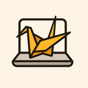 icon_communication_laptop_origami icon preview