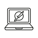 icon_communication_laptop_outline icon preview