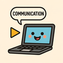 icon_communication_laptop_playful icon preview