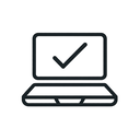 icon_communication_laptop_thin icon preview