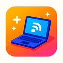 icon_communication_laptop_vibrant_colors icon preview
