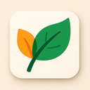 icon_communication_leaf_abstract icon preview