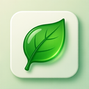icon_communication_leaf_glassy icon preview