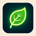 icon_communication_leaf_glow_effect icon preview